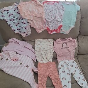 Kids Rainbow and Stripes Matching Set